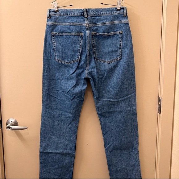 & Other Stories Favourite Cut cropped High Rise Straight Leg Jeans size 31 - Picture 10 of 15